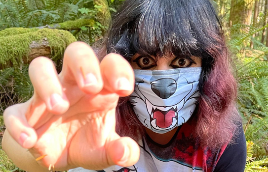 woman explains why she identifies as a wolf