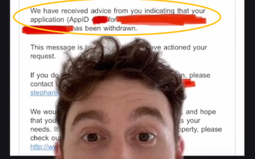 Renter has flat application cancelled after asking landlord for references from recent tenants