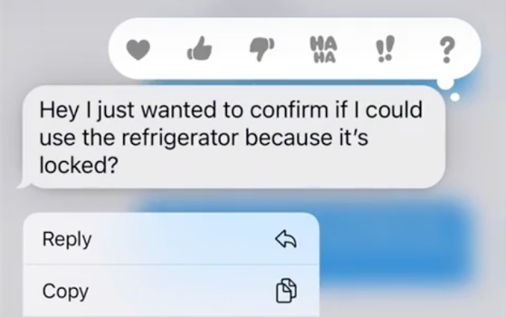 Airbnb owner baffled by guest who can't use fridge or cooker