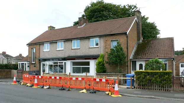 Couple who built 4ft fence to block chippy queues selling home