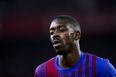 Ousmane Dembélé booed by Barcelona fans during Napoli game