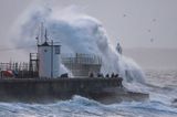 Storm Eunice brings ‘dangerous conditions’ as rare red weather warnings issued