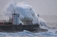 Storm Eunice brings ‘dangerous conditions’ as rare red weather warnings issued