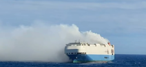 Cargo ship carrying more than a thousand Porsches left to burn in the middle of ocean