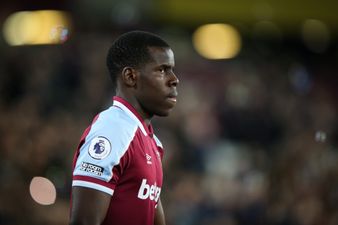 Newcastle fans taunt Kurt Zouma with inflatable cats