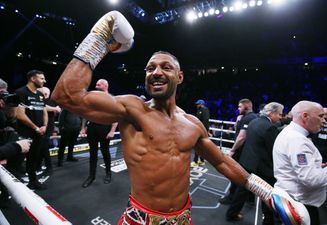 Kell Brook explains gloves dispute following Amir Khan win