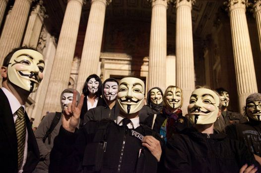 Anonymous declare cyber war against Russia