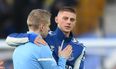 Zinchenko and Mykolenko in tears during moving Goodison show of support for Ukraine