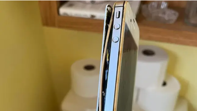 iPhone lost for 10 years pulled from toilet after woman hears strange noise