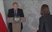 Heartbreaking moment Ukrainian journalist breaks down in tears taking Boris Johnson to task