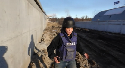 Horrifying footage shows press team being ambushed by Russian forces