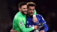 Hugo Lloris takes Dele Alli for one last goodbye to Spurs fans after 5-0 hammering