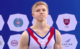 Russian gymnast says he would wear national war symbol again following backlash