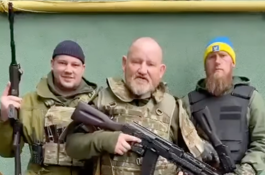 Scottish grandad travels to fight in Ukraine