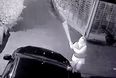 CCTV shows drunk woman smash neighbours’ cars with 3ft pick-axe handle over parking row