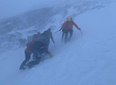 Ben Nevis: Man dies and two people injured after large-scale rescue operation