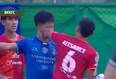 Thai footballer sacked after elbowing opponent who required 24 stitches