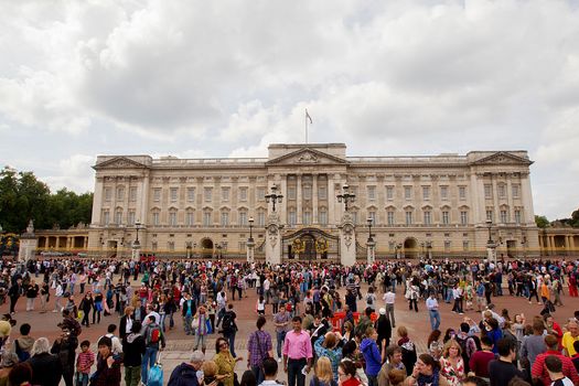 Buckingham Palace in London, England on September 4, 2010. (Photo by Rick Friedman/rickfriedman.com/Corbis via Getty Images)