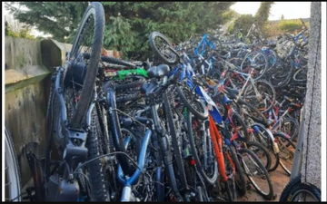 Google Earth snitches and reveals ‘stolen bike’ stash so large it can be seen from above