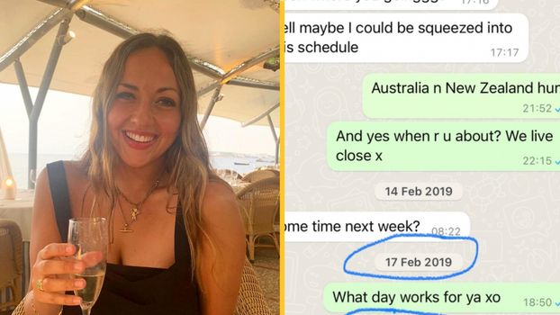 Man responds to hinge date after three years