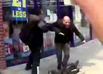 Chilling footage shows moment brothers slash police officers during shopping centre knife attack