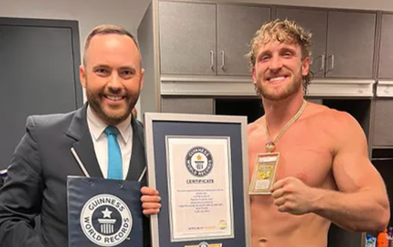 Logan Paul gets world record for most expensive Pokémon trading card sold at a private sale