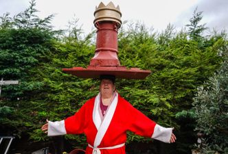 UK’s strongest grandad celebrates 100th world record by balancing 14st crown on head