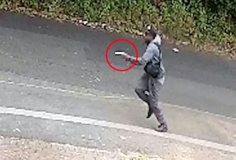 CCTV footage shows gunman open fire on rival as he yells, ‘think you’re a bad boy, yeh’