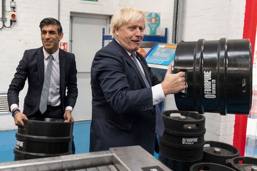 Boris Johnson and Rishi Sunak fined over Partygate