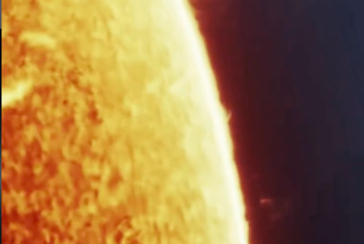 Skygazer records amazing five hour close-up video of the sun that will blow your mind