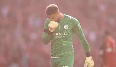 Man City concede utterly bizarre goal to go 2-0 down in FA Cup semi-final