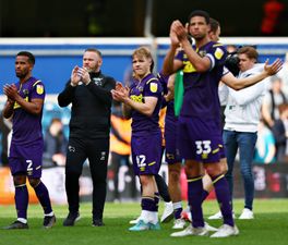 Derby County relegated from the Championship