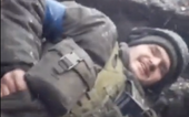 Amazing video shows how mobile phone stopped bullet from killing Ukrainian soldier