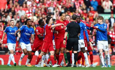 Fans think Sadio Mane should have been sent off in first half of Merseyside derby