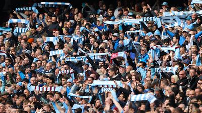 Man City fan loses job and gets three-year ban for throwing pie at away fans