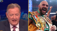 Piers Morgan left hanging by Tyson Fury in painfully awkward exchange