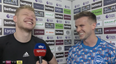 Aaron Ramsdale trolls Rob Holding about 'new hairline' after goal against West Ham