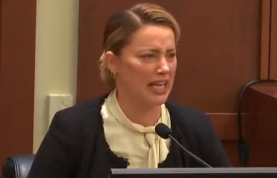 Amber Heard in court today