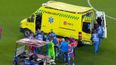 Ronald Araujo taken to hospital following nasty injury with Barcelona teammate