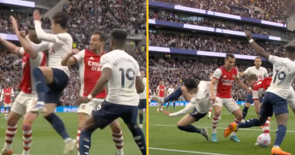Arsenal fans left fuming as Spurs take lead through ‘soft’ penalty