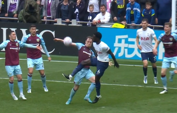 Tottenham awarded controversial penalty against Burnley in crucial clash