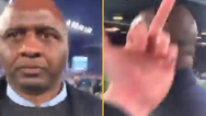 Fan footage emerges from the moment Patrick Vieira ‘kicked’ Everton supporter