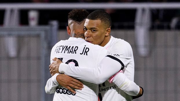 Mbappe Neymar PSG