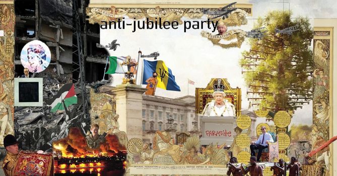 'anti-jubilee party' poster (Photo: Cut-Through Collective)