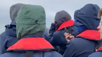 Liverpool fans use speedboat to cross channel for Champions League final