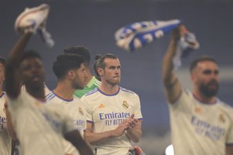 Gareth Bale given warm send-off during Real Madrid trophy parade