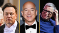 Elon Musk, Jeff Bezos and Bill Gates have lost over $115 billion in a few months