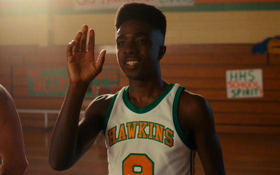 Stranger Things fans fear for Lucas after BTS clip