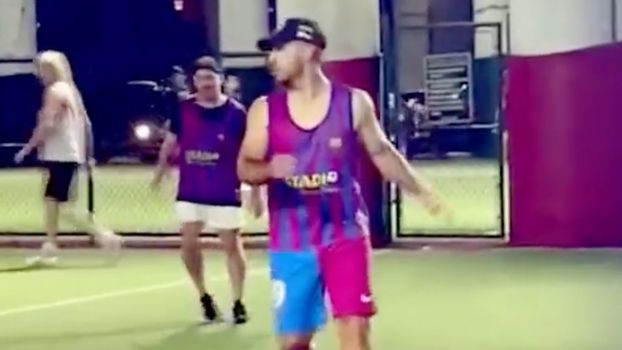 Aguero footage retiring