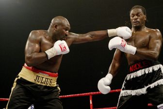 Julius Francis: Bouncer who once fought Tyson knocks out rowdy customer with devastating punch